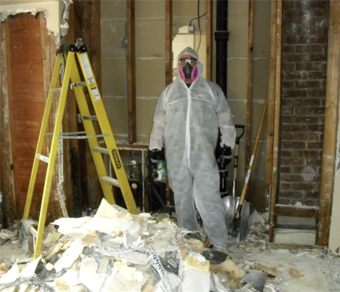 debris in home