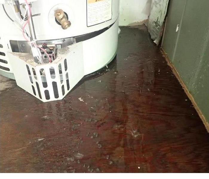 leaking water heater